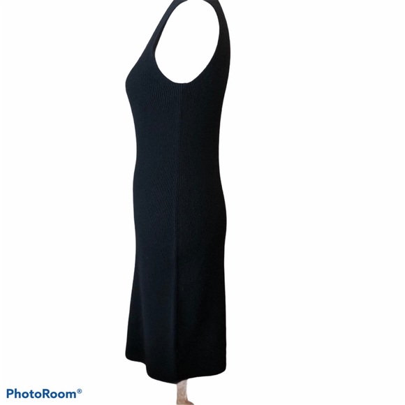 Vince Ribbed Knit Dress - Picture 4 of 10